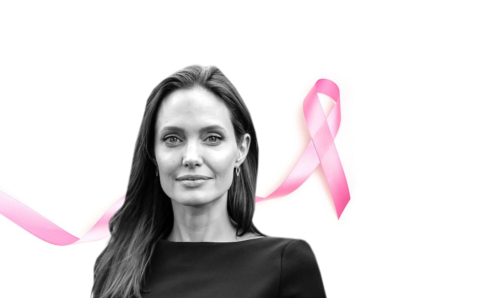 Why did Angelina get a mastectomy?