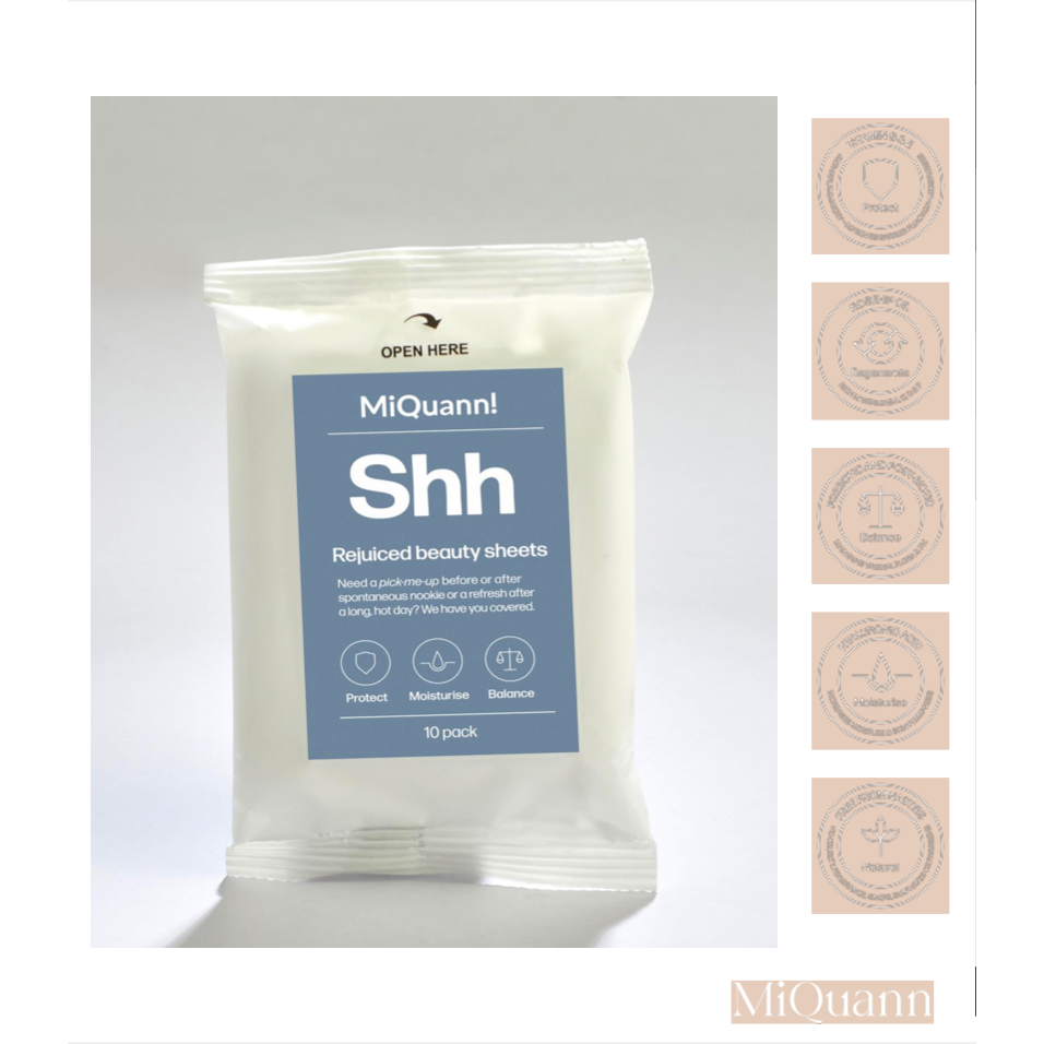 Shh - pH Balancing Intimate Wipes by MiQuann