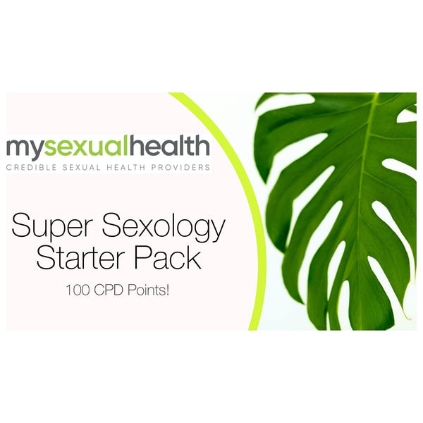 Sexology Super Starter Pack 100 CPD Points My Sexual Health