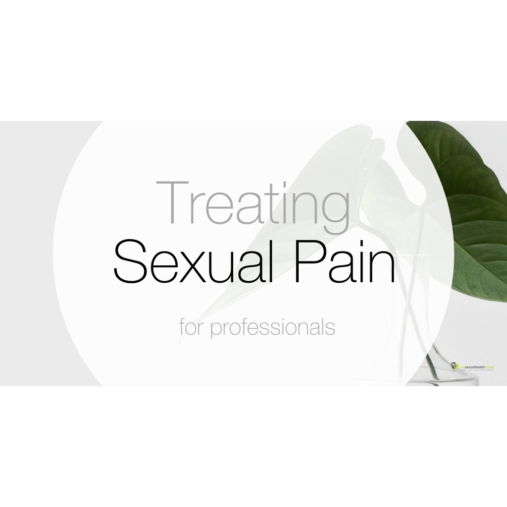 Treating Sexual Pain by Dr Elna Rudolph